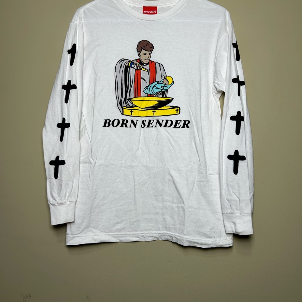 Nelk Boys "Born Sender" Long Sleeve Shirt - Size S